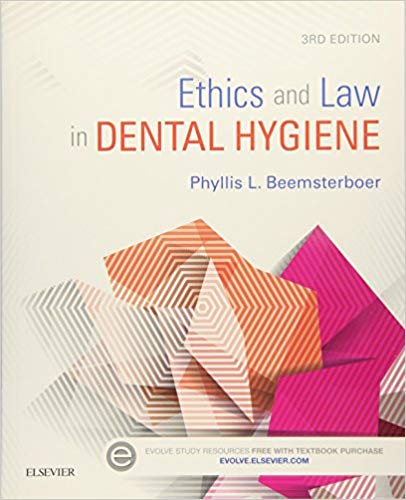 Ethics and Law in Dental Hygiene 3rd Edition - Orginal Pdf